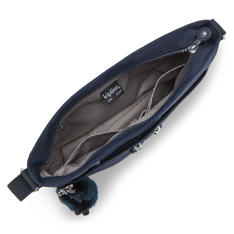 kipling New Angie Small Female Crossbody Bag - Blue Bleu 2 - Image 3