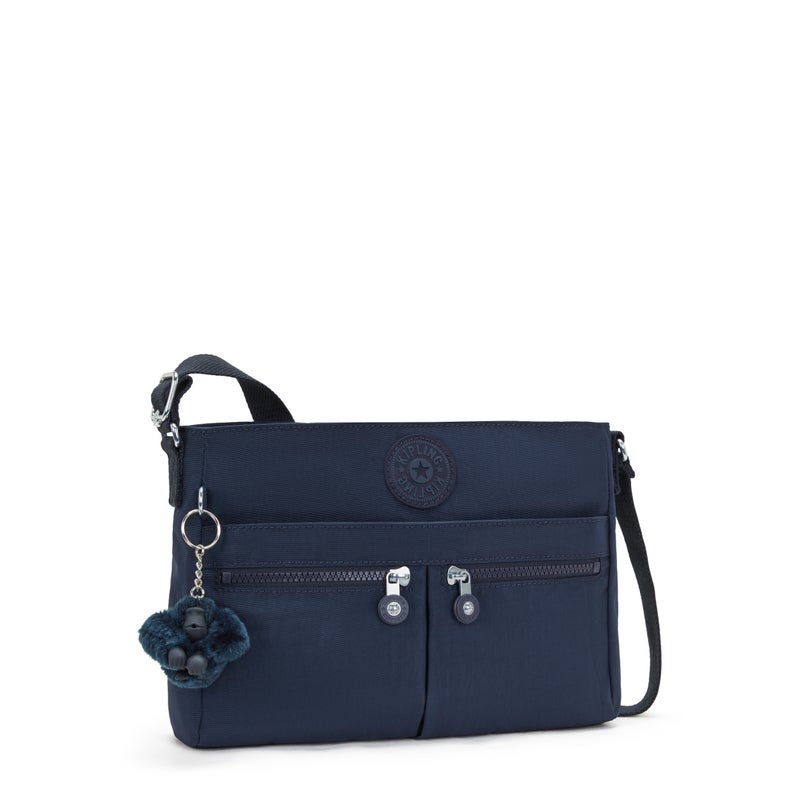 kipling New Angie Small Female Crossbody Bag - Blue Bleu 2 - Image 4