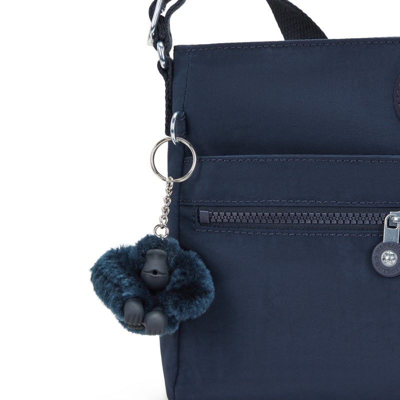 kipling New Angie Small Female Crossbody Bag - Blue Bleu 2 - Image 5