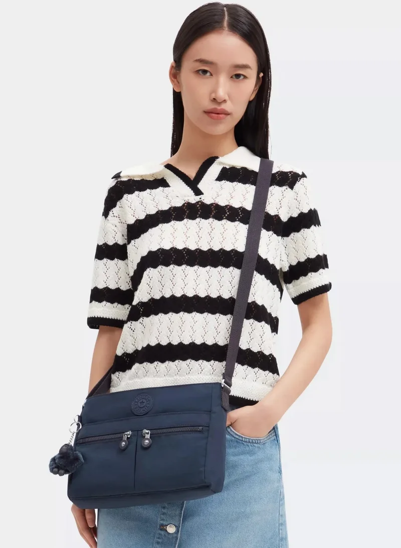 kipling New Angie Small Female Crossbody Bag - Blue Bleu 2