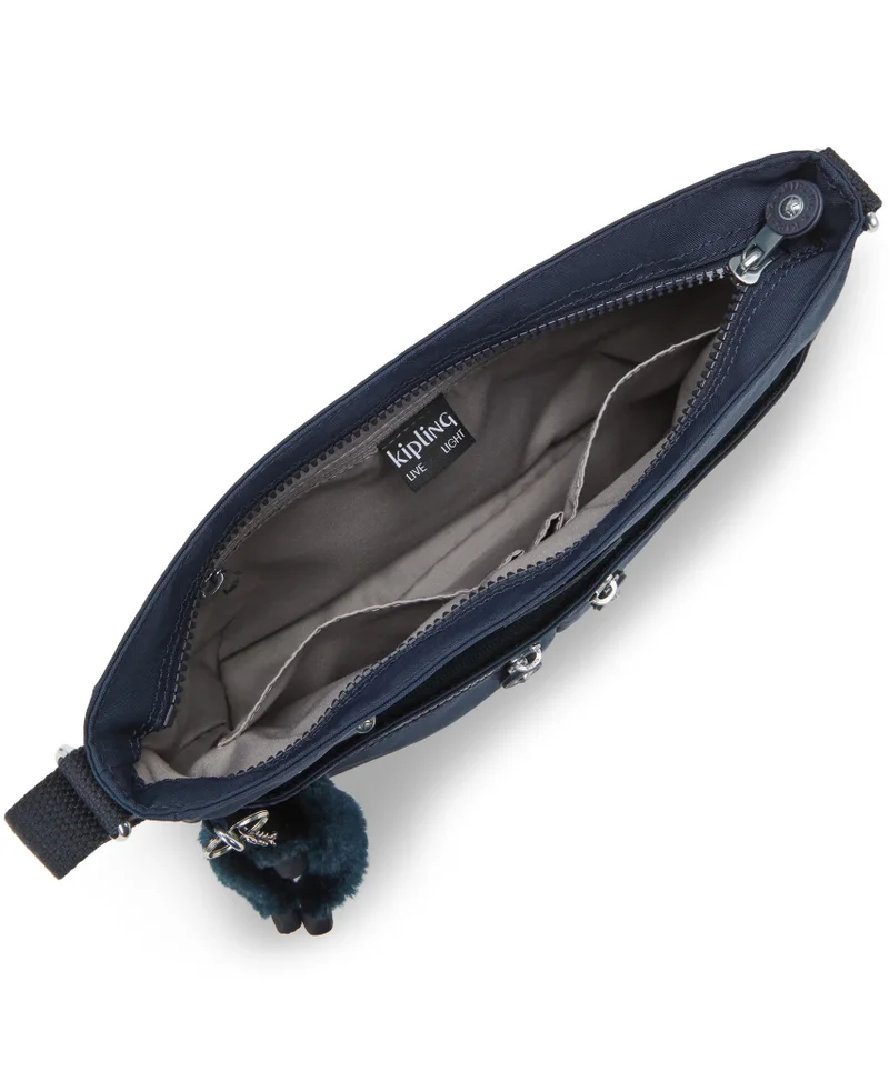 kipling New Angie Small Female Crossbody Bag - Blue Bleu 2