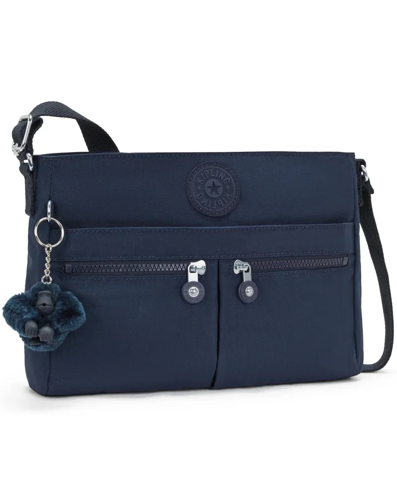 kipling New Angie Small Female Crossbody Bag - Blue Bleu 2