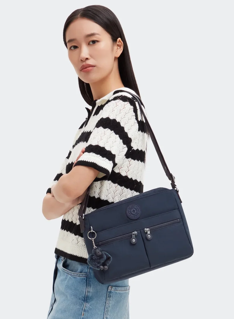 kipling New Angie Small Female Crossbody Bag - Blue Bleu 2