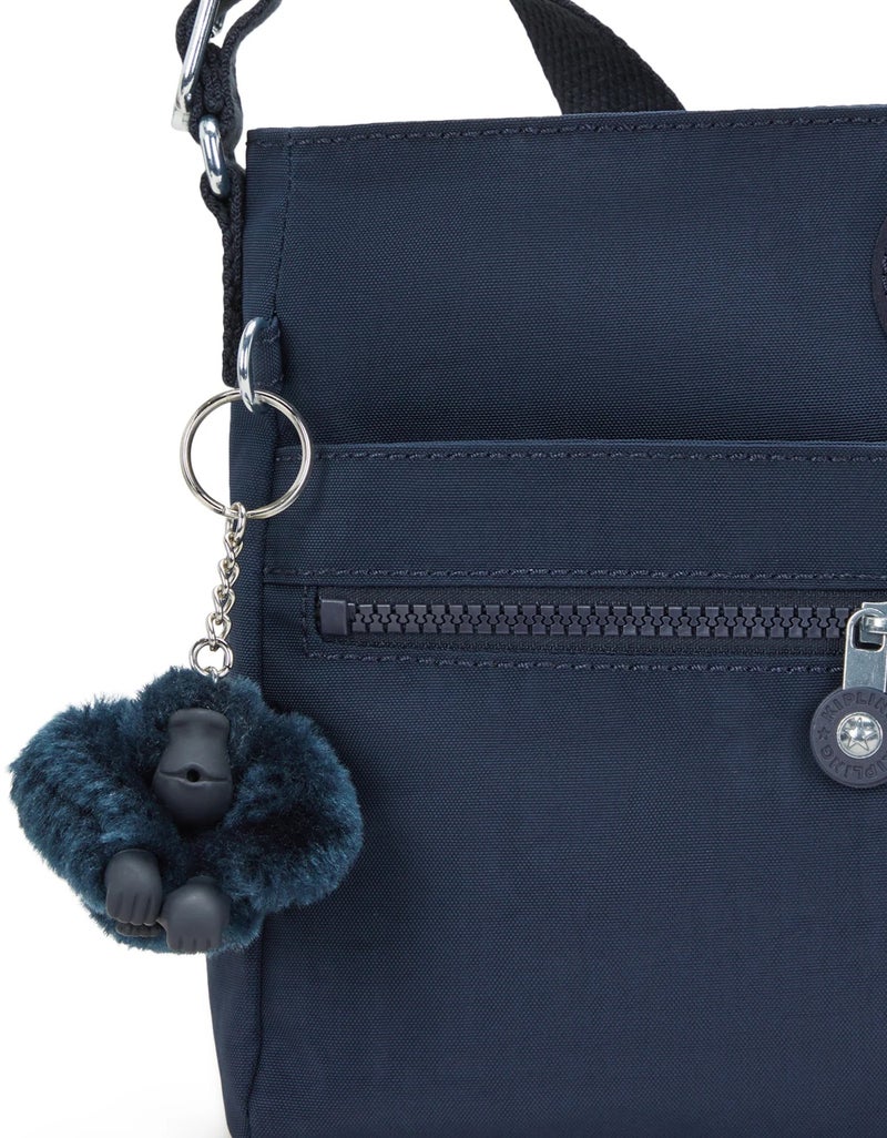 كيبلينغ حقيبة كروس بودي نسائية صغيرة أنجي - أزرق - Image 5