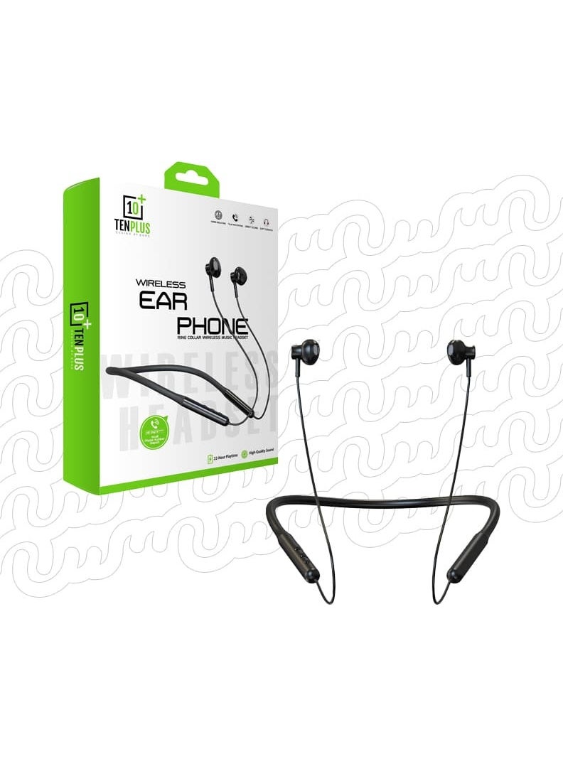 Original Wireless Bluetooth Earphone Compatible With iPhone and all Devices Equipped With Bluetooth Technology Black Color