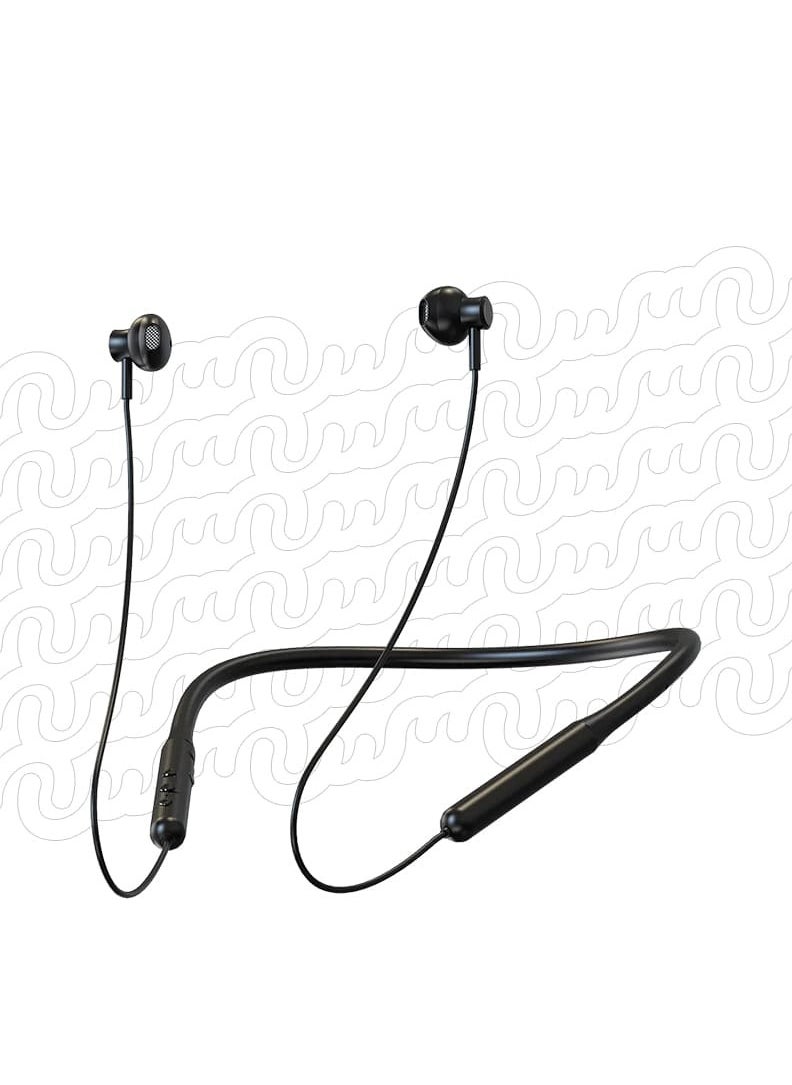 Original Wireless Bluetooth Earphone Compatible With iPhone and all Devices Equipped With Bluetooth Technology Black Color
