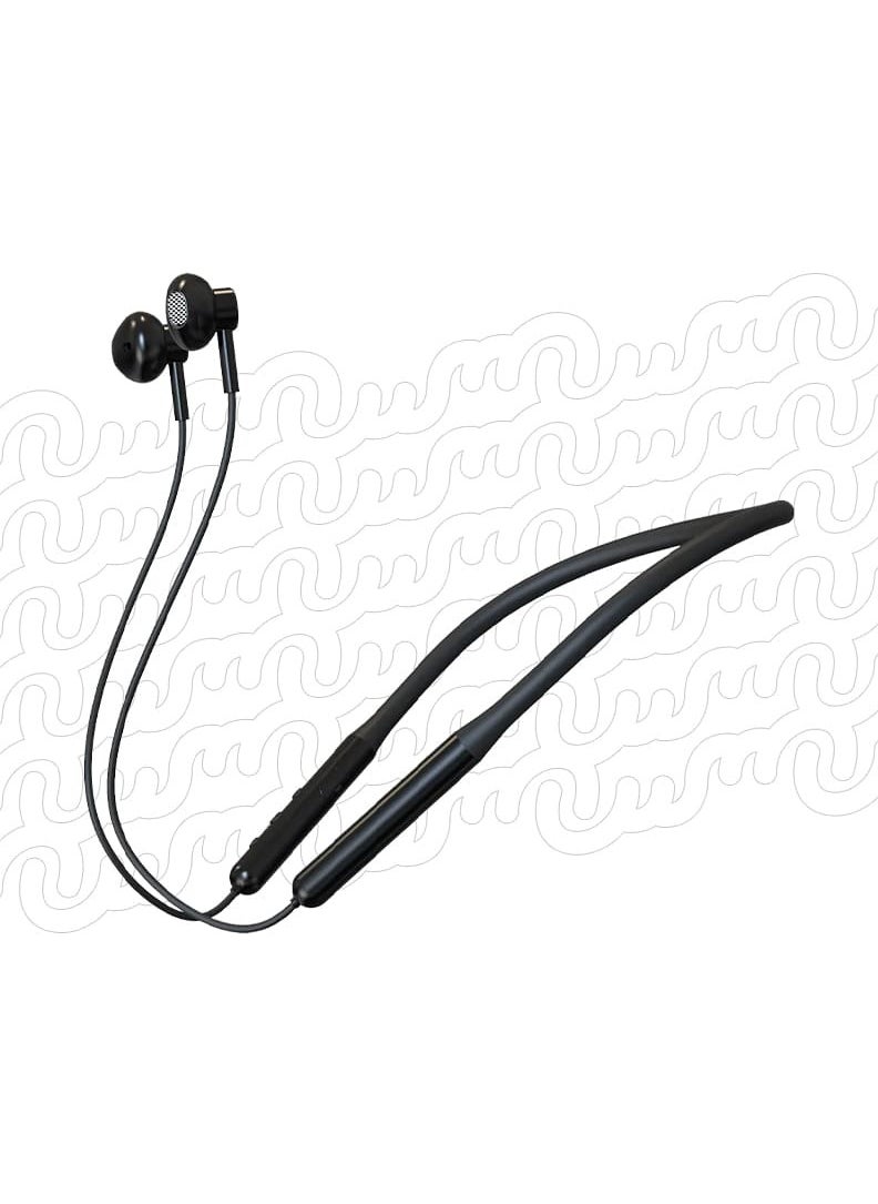 Original Wireless Bluetooth Earphone Compatible With iPhone and all Devices Equipped With Bluetooth Technology Black Color
