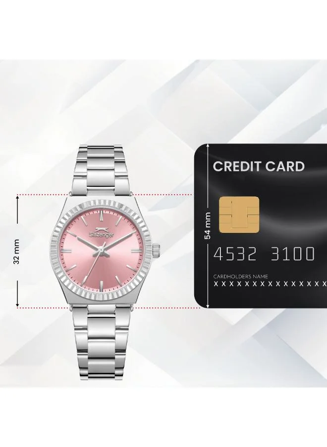 Slazenger  Women's Metal Analog Watch SL.9.2589.3.380 - 32 mm for Women | Best Price UAE