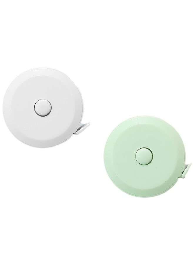 Umiwin 2 Pcs Tape Measure For Body Measuring, 60 inch Measuring Tape For Body Cloth Measurements, Sewing Tailor, Double Scale Soft Tape Measure, Retractable Fabric Tape Measure - Image 1