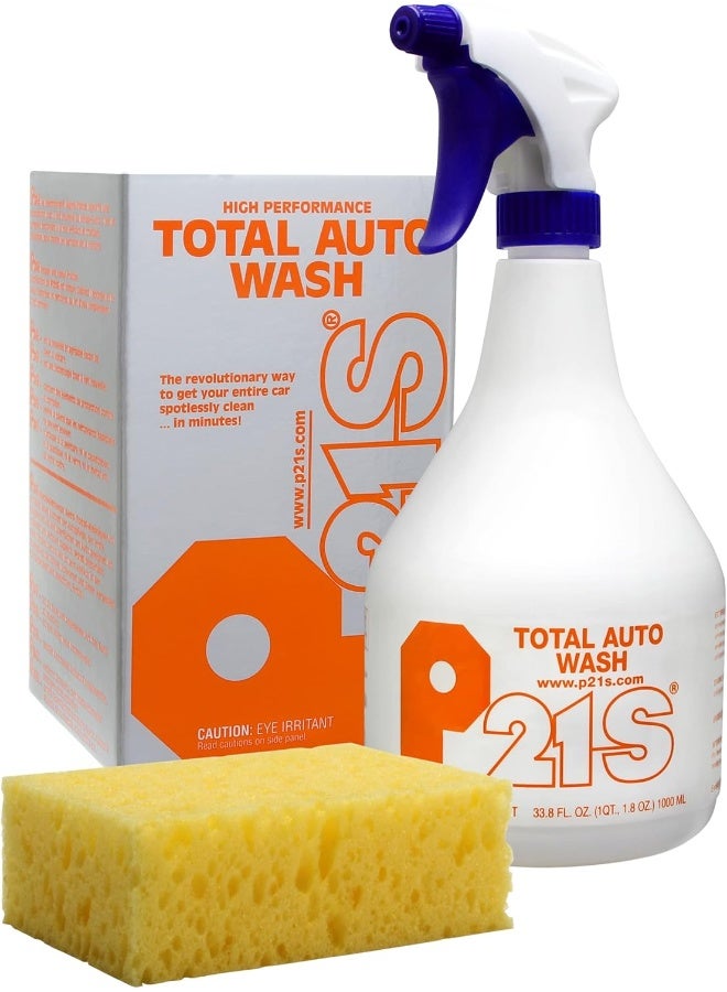 P21S 13001B Auto Wash W/Sprayer, 1000 ml, White - Image 1