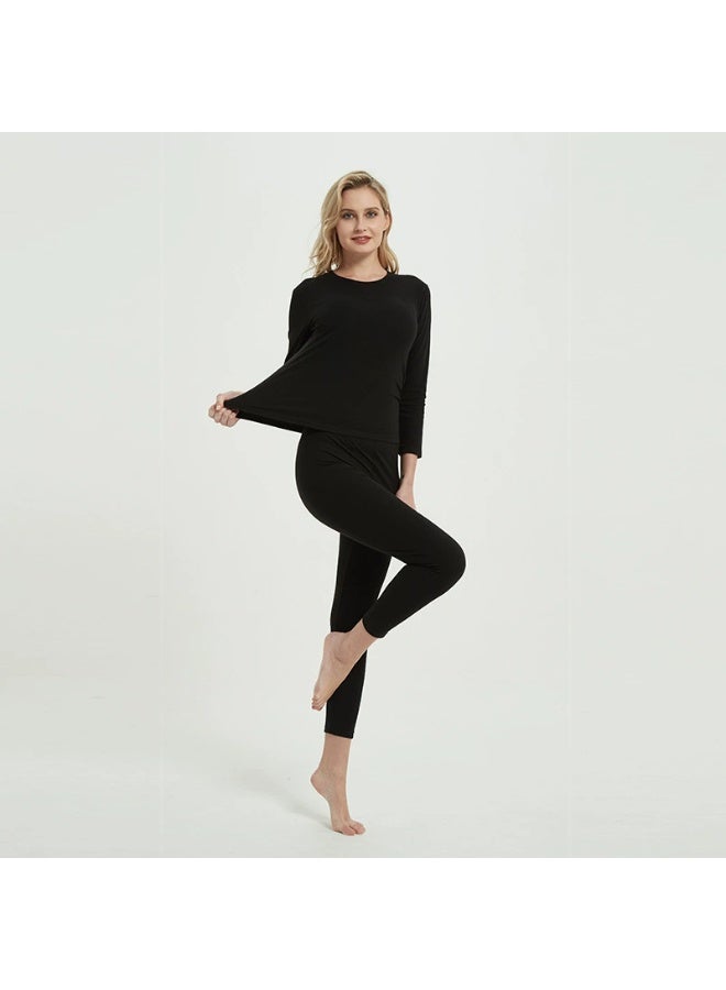 general Thermal Underwear for Women Fleece Lined Base Layer Pajama Set Cold Weather - Image 1