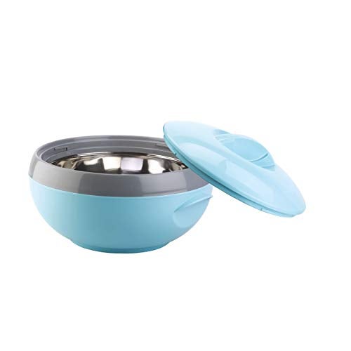 Asian Venus Inner Steel Casserole, 1000 ml, Blue|PU Insulated| BPA Free | Odour Proof| Food Grade | Easy to Carry | Easy to Store | Ideal for Chapatti | Roti | Serving Casserole - Image 5