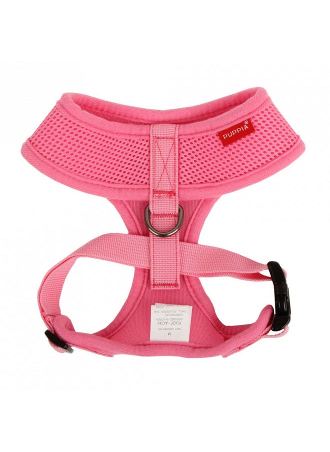 Puppia Soft Dog Harness No Choke Over-The-Head Triple Layered Breathable Mesh Adjustable Chest Belt and Quick-Release Buckle, Pink, X-Small - pzsku/ZE30E9119E2A827A0F154Z/45/_/1731696548/d8b2f31e-e33f-4dff-8956-06ca1d2eadce