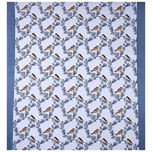 UNIBLISS 100% Cotton Rajasthani Jaipuri Traditional Printed King Size Double Bed Bedsheet with 2 Pillow Covers - (Multicolor) - Image 4