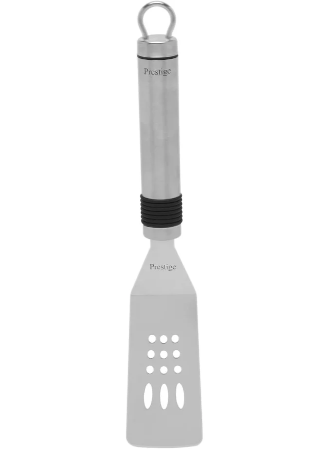 Prestige Prestige Eco Stainless Steel Mini Turner With Rubber Grip Silver - Pr55813 Silver