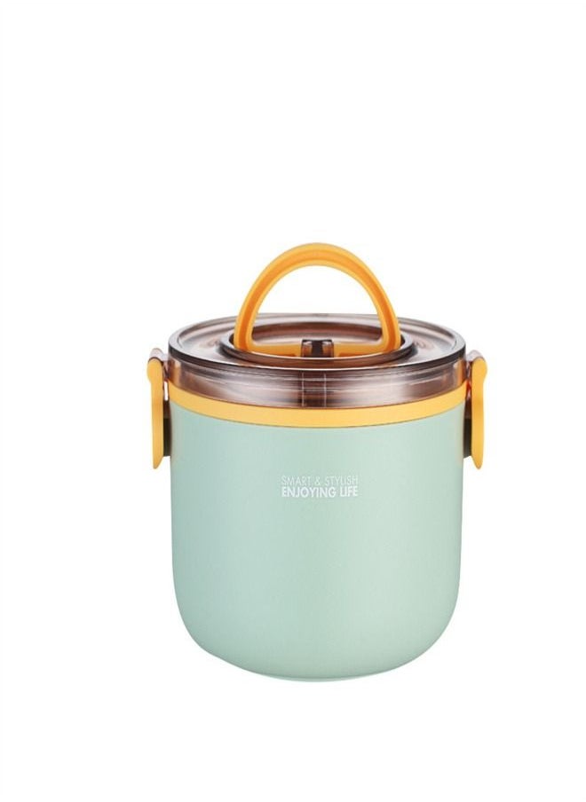 Loquat Round Single-Layer plastic lunch box 