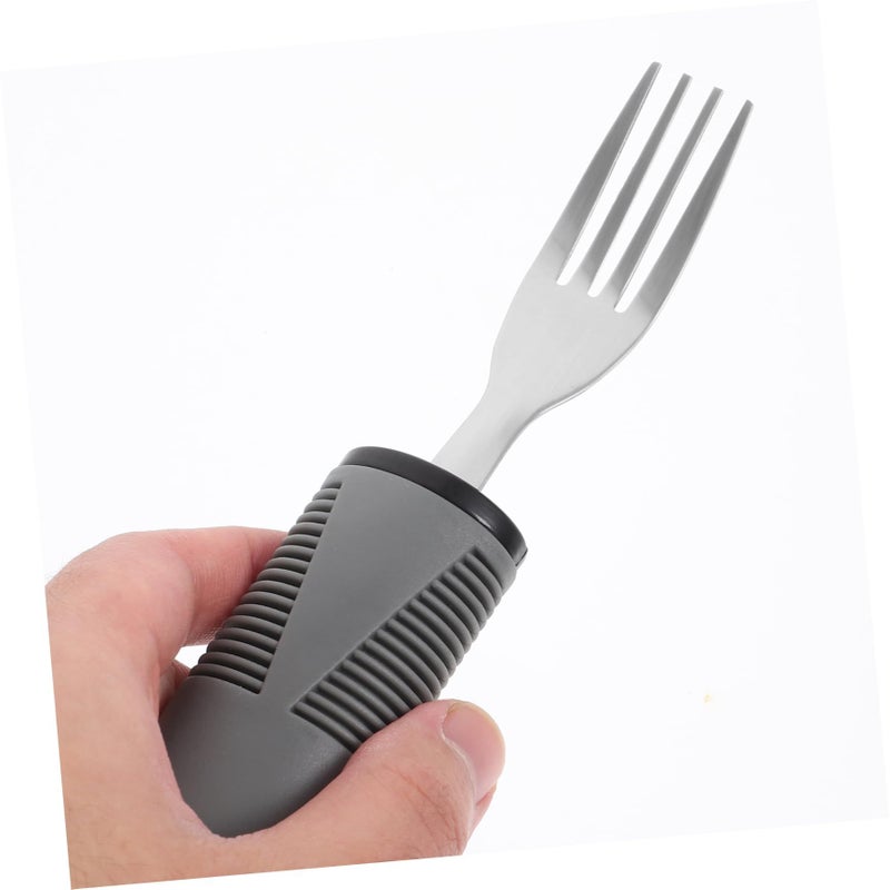 Adaptive Utensils For Elderly With Ergonomic Grip Lightweight Disabled Eating - Image 4