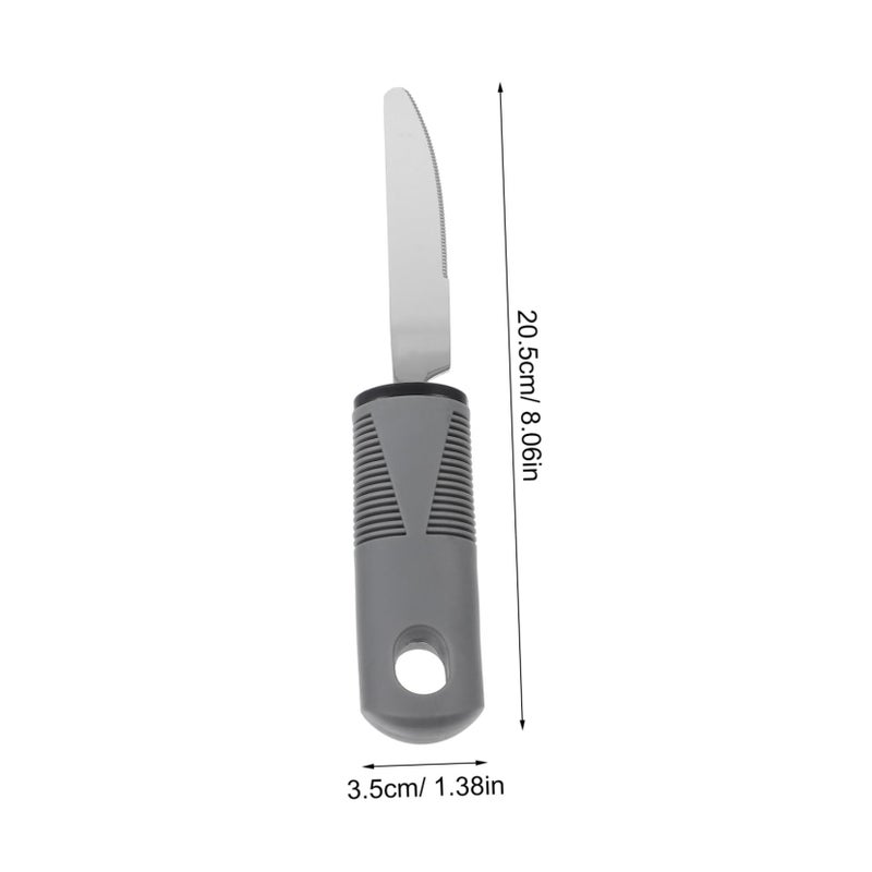 Adaptive Utensils For Elderly With Ergonomic Grip Lightweight Disabled Eating - Image 3