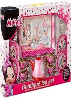 Minnie Mouse Printed Tea Set for Girls, 14 Pieces