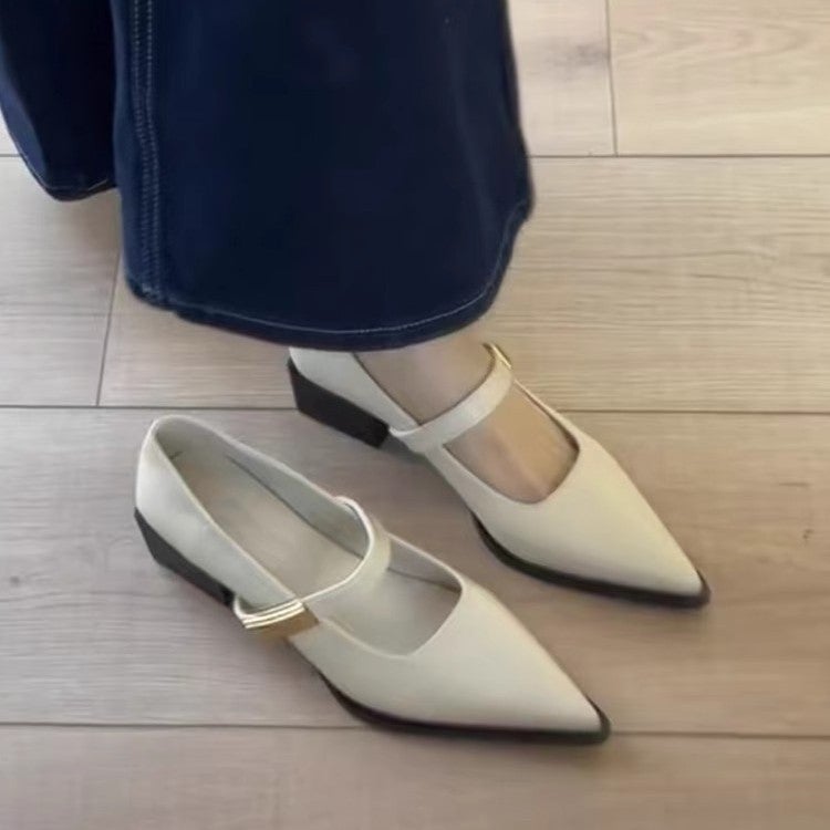 Women's Mary Jane Pumps with Block Heel - Image 5