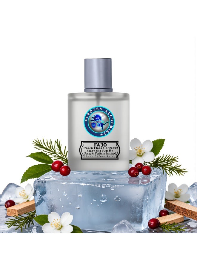 Frozen Alchemist Frozen Flora Gorgeous Magnolia FA30 EDP 100ml, By Frozen Alchemist, Inspiration By Guc's, Long Lasting Designer Perfume Inspired - Image 2