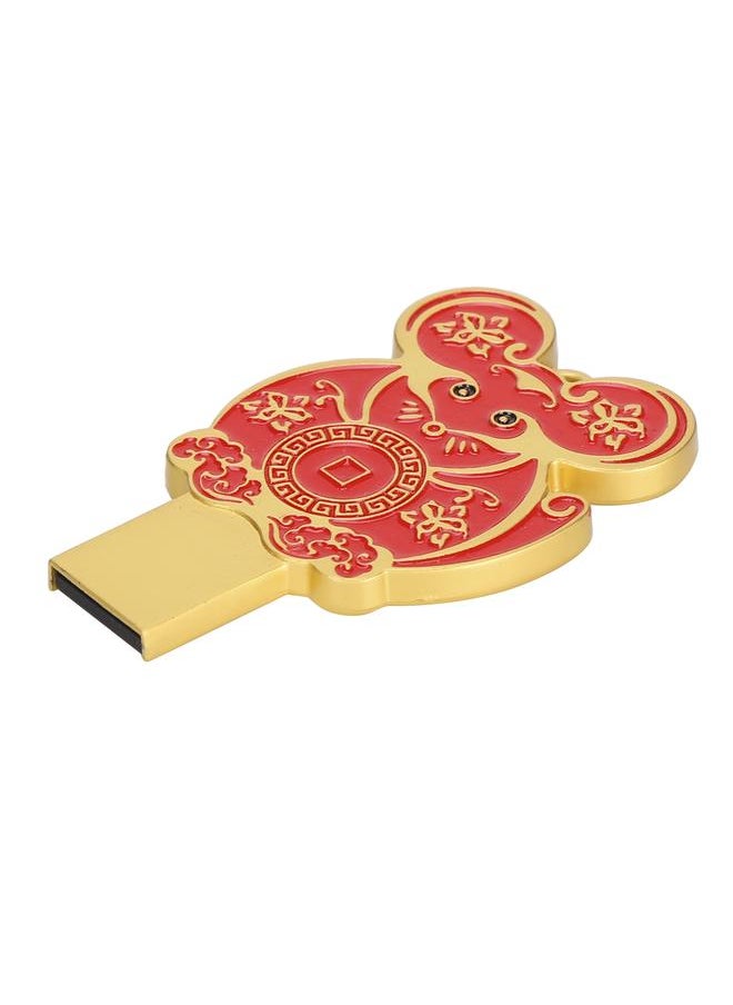 Thoraya Metal 2.0 USB Flash Drive Portable Waterproof Metal Drive Storage Memory Stick 16GB  - Image 2