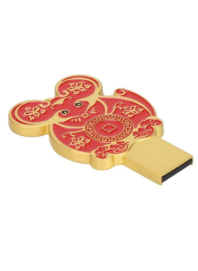 Thoraya Metal 2.0 USB Flash Drive Portable Waterproof Metal Drive Storage Memory Stick 16GB  - Image 5