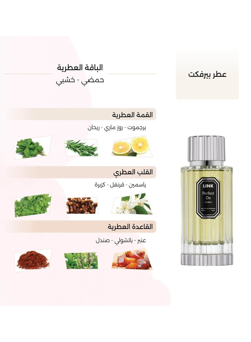DERAAH Link Perfect De Paris Parfum 100Ml - Image 3