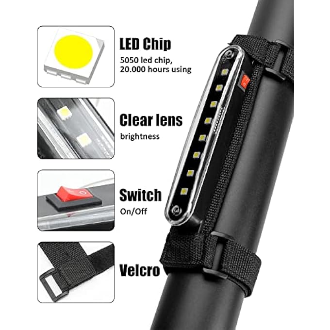 SUNPIE مصابيح سقفية UTV Sxs Universal Roll Bar الداخلية متوافقة مع UTV PolarisRzrGeneralRanger HondaTalonPioneerCanamجميع الموديلات KawasakiTeryxMule Golf Cart Yamaha Wrangler - Image 4