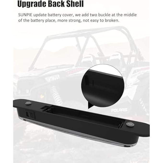 SUNPIE مصابيح سقفية UTV Sxs Universal Roll Bar الداخلية متوافقة مع UTV PolarisRzrGeneralRanger HondaTalonPioneerCanamجميع الموديلات KawasakiTeryxMule Golf Cart Yamaha Wrangler - Image 5