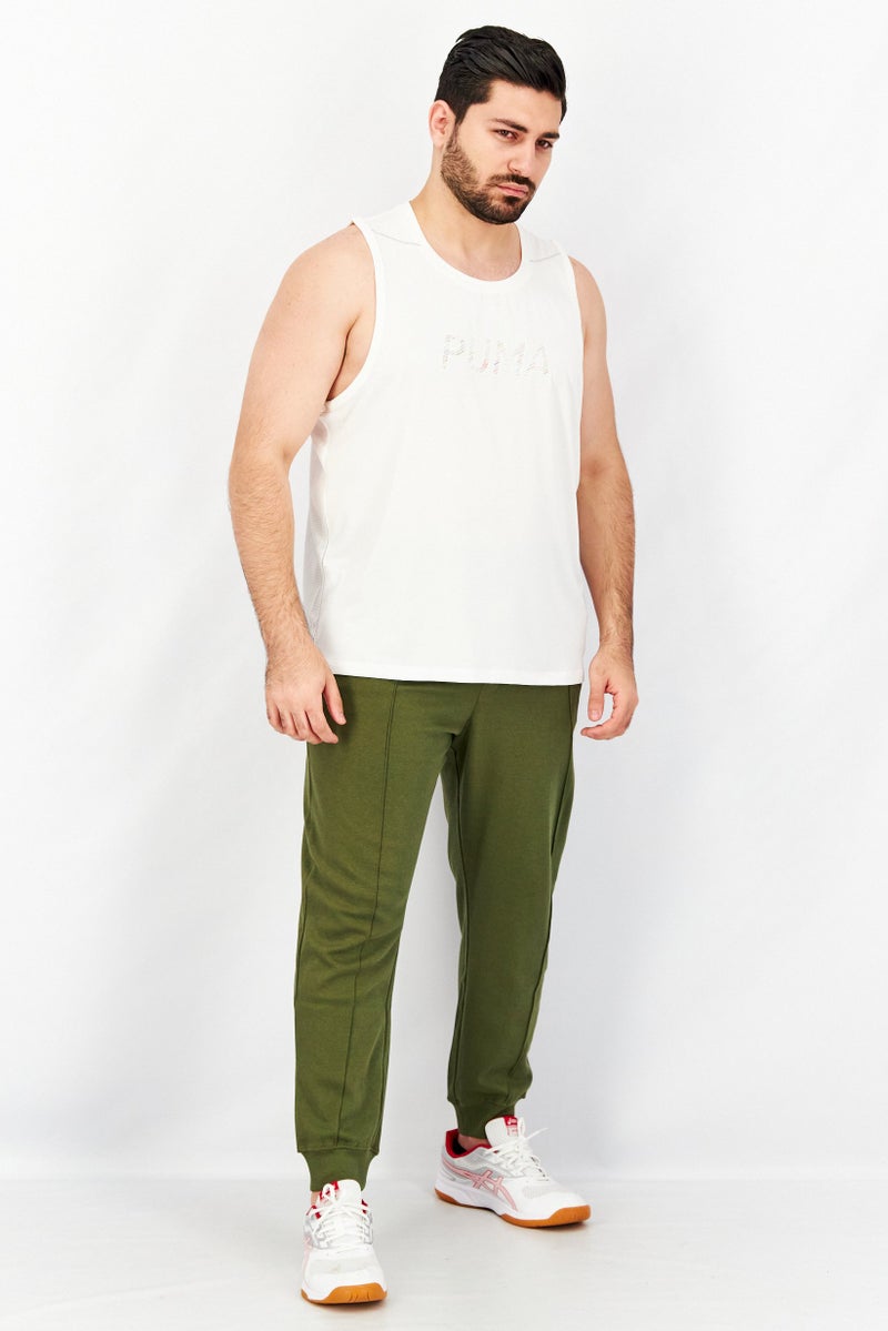 PUMA Men Regular Fit Sleeveless Cool Adapt Singlet, White  - Image 2