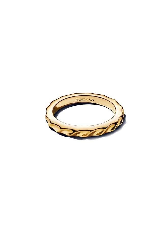 PANDORA Rippled Band Ring - Image 2