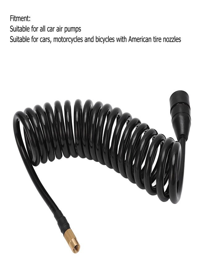 OUKENS Car Air Pump Extend Hose, 9.84ft PS20 Female Plug Inflator Extension Tube for American Tire Nozzle Car Motorcycle - Image 5