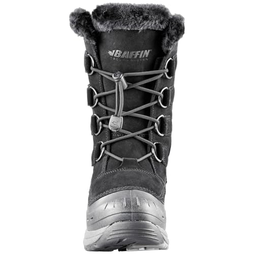 Baffin Chloe Women's Winter Boots, Tundra Rated, 14 to -22 degrees Fahrenheit, Tall Height, Black, Size 9 - Image 4