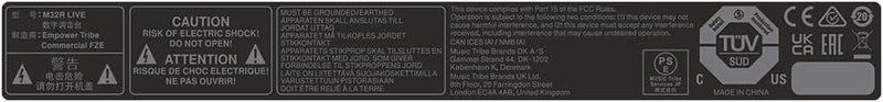 Midas M32 Live Unpowered Mixer with 40 Input Channels - Image 5