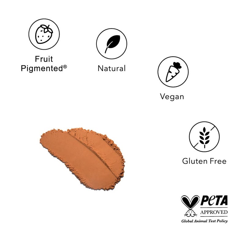 100 % Pure 100% PURE Bamboo Blur Powder Tinted Setting Mattifying Face Makeup, Oil Absorbing Pore Minimizing Light Finish - Long Lasting, Vegan, Fruit Pigmented Tan Color (Tan Shade w/Warm Undertones) - 0.2 Oz - Image 5