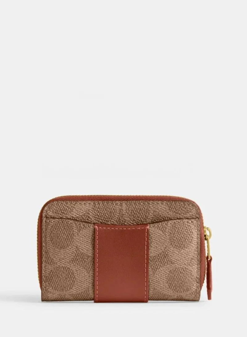 COACH Essential Small Zip Around Card Case