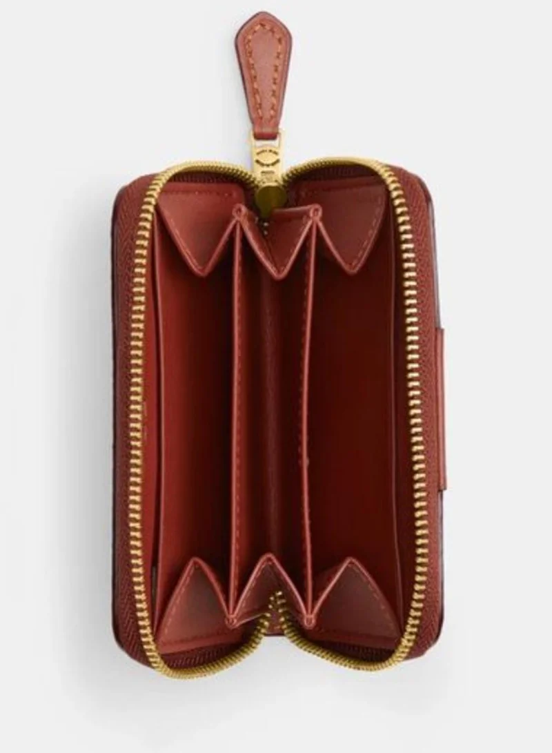 COACH Essential Small Zip Around Card Case