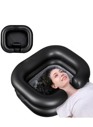 Inflatable Washing Hair Basin, Portable Shampoo Bowl for The Elderly, Disabled, Bedridden and Handicapped, Portable Hair Washing Sink for Pregnant Woman - pzsku/ZE30FE070199D37D66797Z/45/1752481375/da32991e-29b5-4f28-a295-eb366821b822