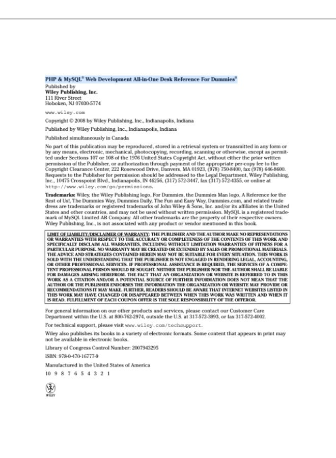 PHP & MySQL Web Development All-in-One Desk Reference for Dummies | A Comprehensive Guide to Web Applications - Image 3