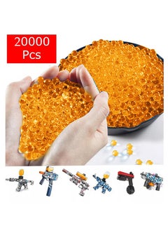 YALONG 20,000 Water Beads Bullitt Refill Water Guns Usable Soil Water Beads, Jelly Mud, Magic Crystal Balls  - Image 1