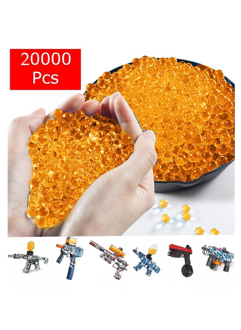 YALONG - 20,000 Water Beads Bullitt Refill Water Guns Usable Soil Water Beads, Jelly Mud, Magic Crystal Balls - Image 1