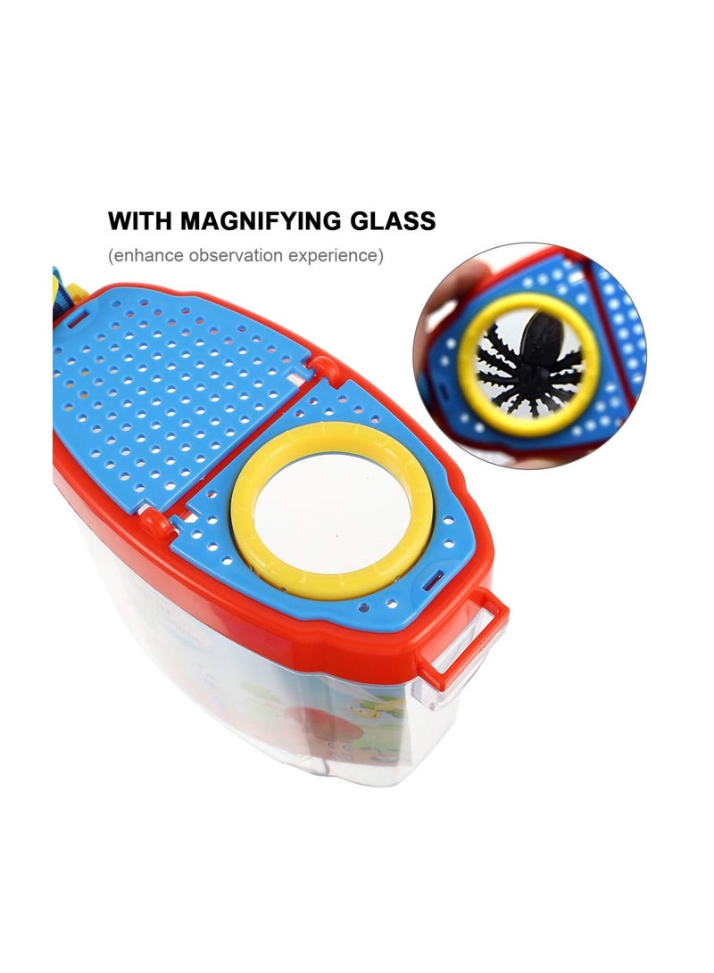 Zikra Bug Catcher Box, Insect Explorer Toy, Kids Insect Bug Container, Kids Magnifier Kit, BackYard Bug Container Toy to Catch and Observe, for Outdoor Adventure Camping, Observe Outdoor Explorer Kit - Image 2