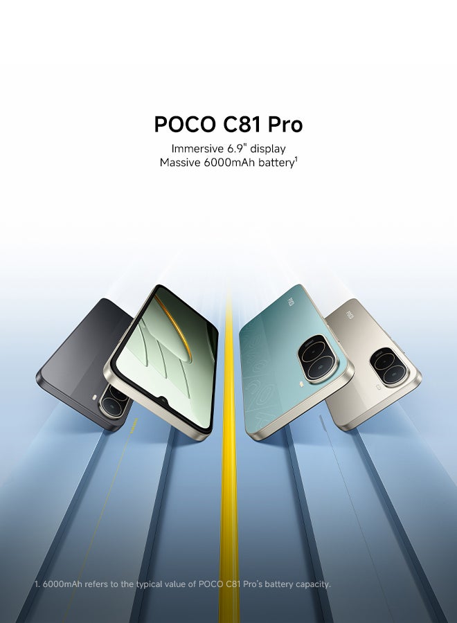 Xiaomi POCO C81 Pro Dual SIM 4G Green 4GB RAM 128GB - Global Version - Image 3