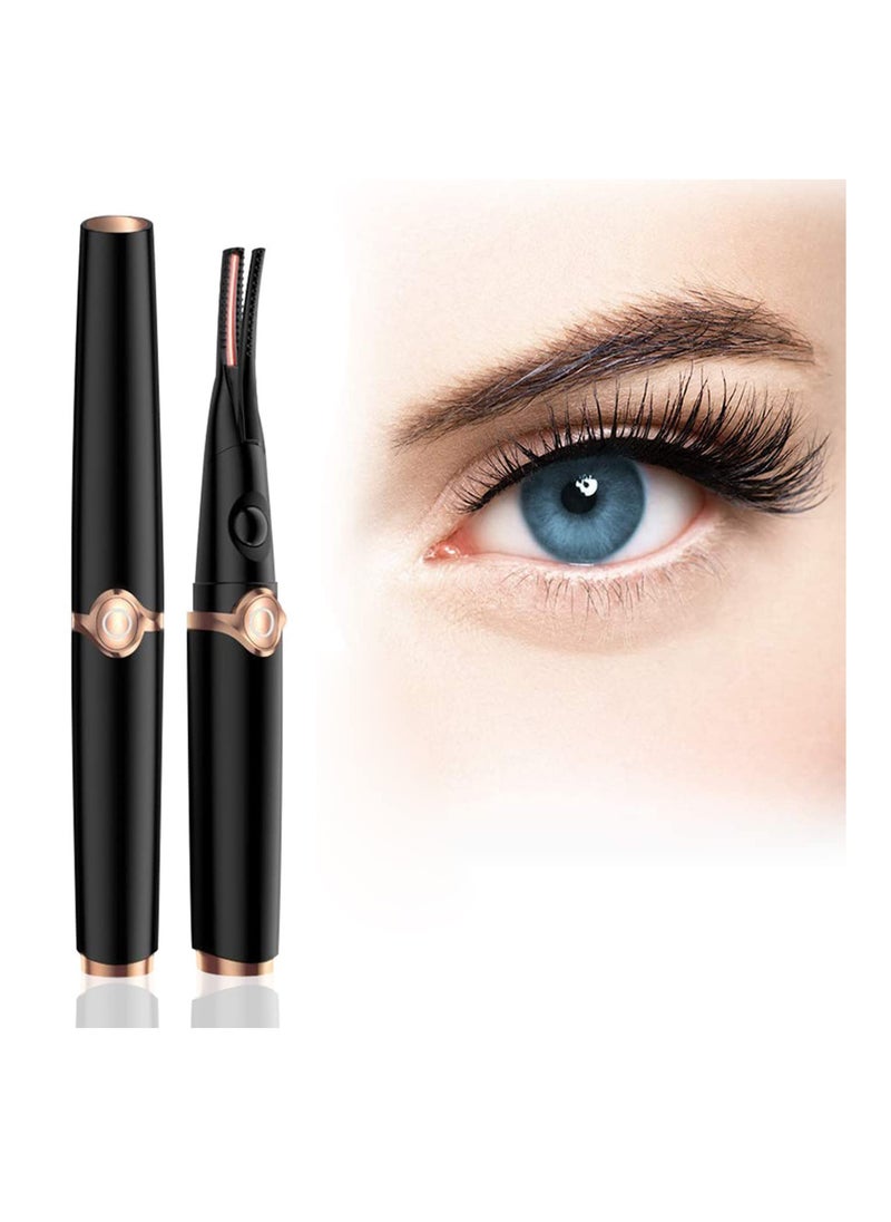 Captaintech Electric Heated Rechargeable Eyelash Curlers for Makeup Natural Curling Eye Lashes - Image 1