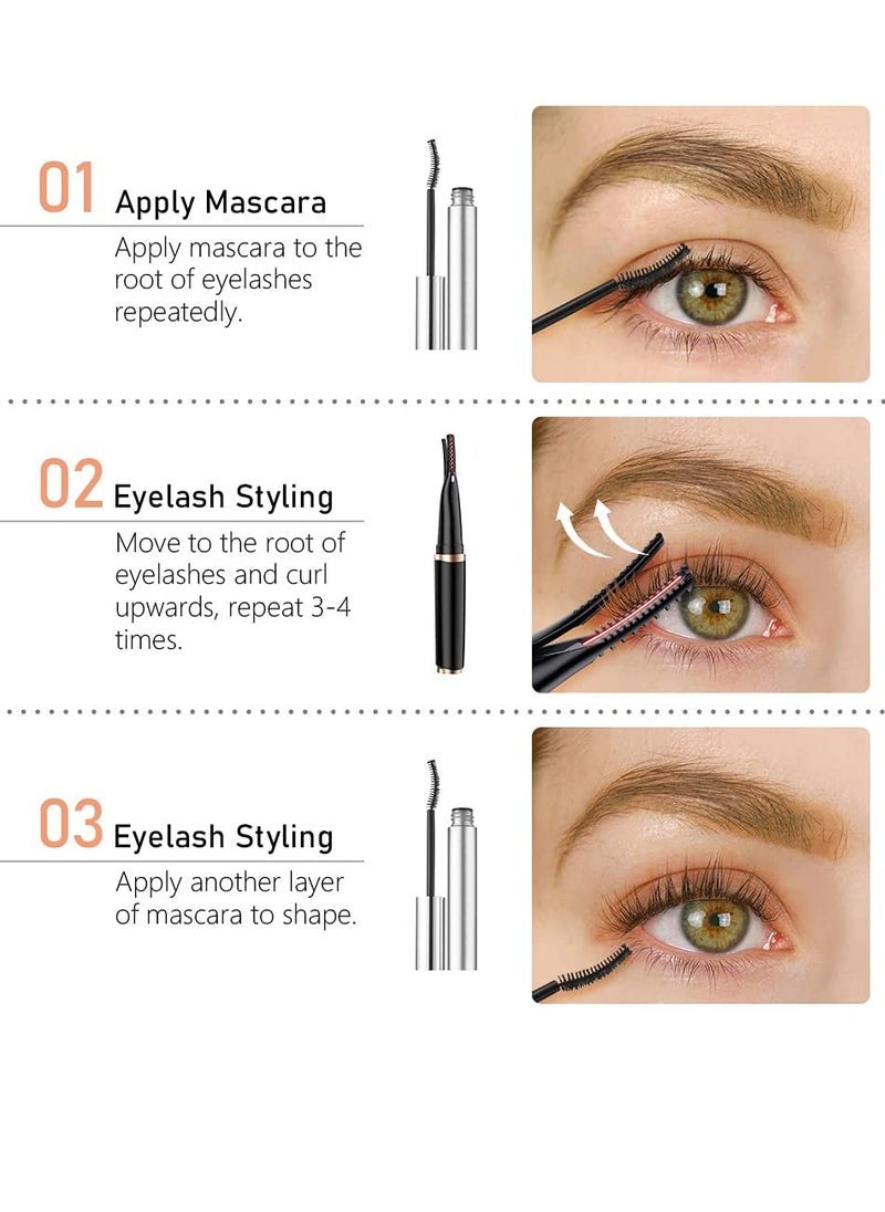 Captaintech Electric Heated Rechargeable Eyelash Curlers for Makeup Natural Curling Eye Lashes - Image 4