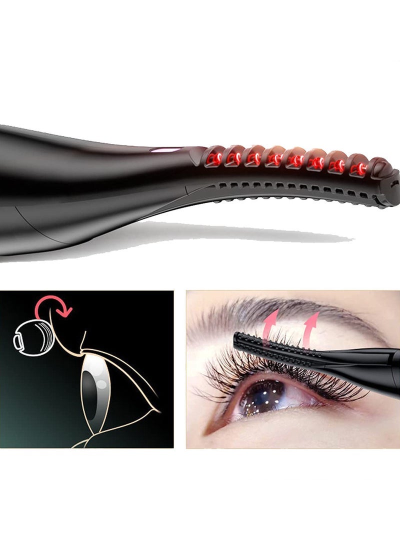 Captaintech Electric Heated Rechargeable Eyelash Curlers for Makeup Natural Curling Eye Lashes - Image 5
