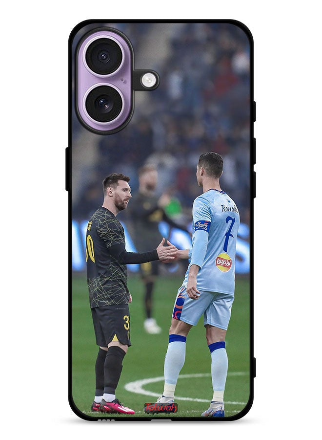 Tolwak Apple iPhone 17 Protective Case Cover Messi And Ronaldo - Image 1