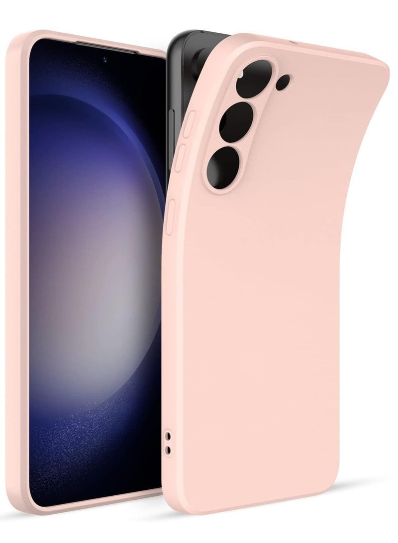 MIGOFAST S23 Plus Case Liquid Silicone Shock-Proof,Soft Rubber Gel Matte Finish designed for Samsung Galaxy S23 Plus Case Cover 6.6 Inches 2023 Sand Pink - Image 2