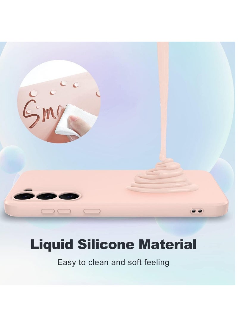 MIGOFAST S23 Plus Case Liquid Silicone Shock-Proof,Soft Rubber Gel Matte Finish designed for Samsung Galaxy S23 Plus Case Cover 6.6 Inches 2023 Sand Pink - Image 4